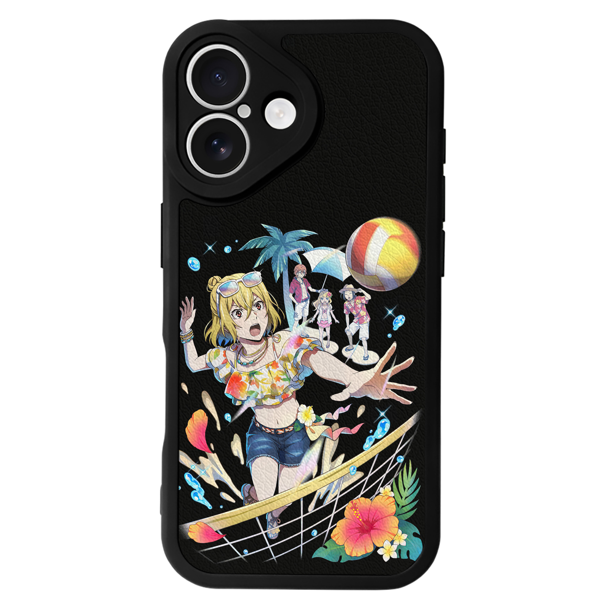 （画像用） 文豪ストレイドッグス Bungo Stray Dogs 【iPhone 16シリーズ対応】シリコンスマホケース（レザー調） 材質：シリコン